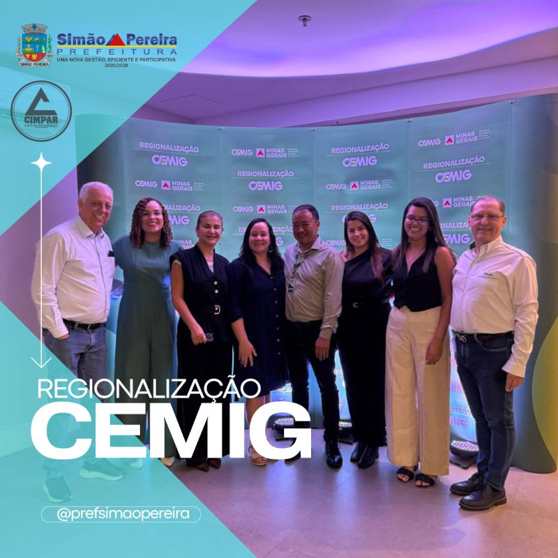 Representantes de Simão Pereira participam de evento de regionalização da Cemig